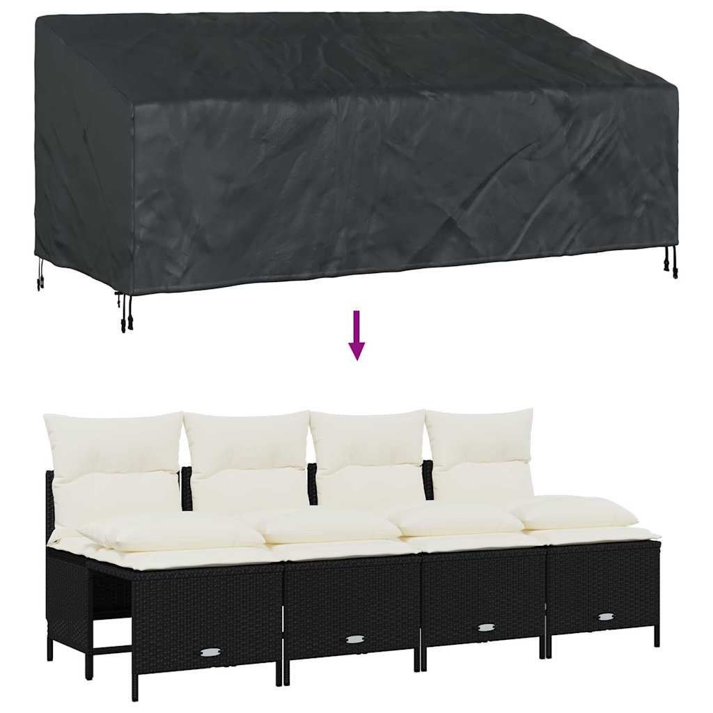 Copertura per panchina da giardino 220 x 100 x 89 cm 4105970