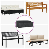 vidaXL Copertura per mobili da esterno 220 x 100 x 89 cm