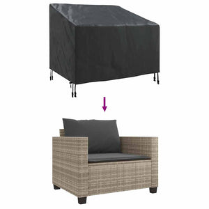 vidaXL Copertura per mobili da esterno 96 x 79 x 74 cm