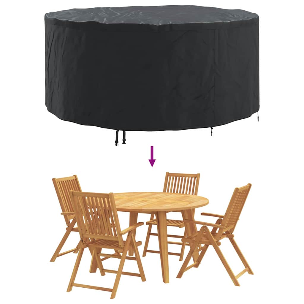 vidaXL Copertura per mobili da esterno 200 x 200 x 105 cm Tessuto 210D