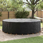 vidaXL Copertura per mobili da esterno 320 x 320 x 105 cm Tessuto 210D