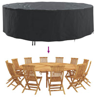 vidaXL Copertura per mobili da esterno 320 x 320 x 105 cm Tessuto 600D
