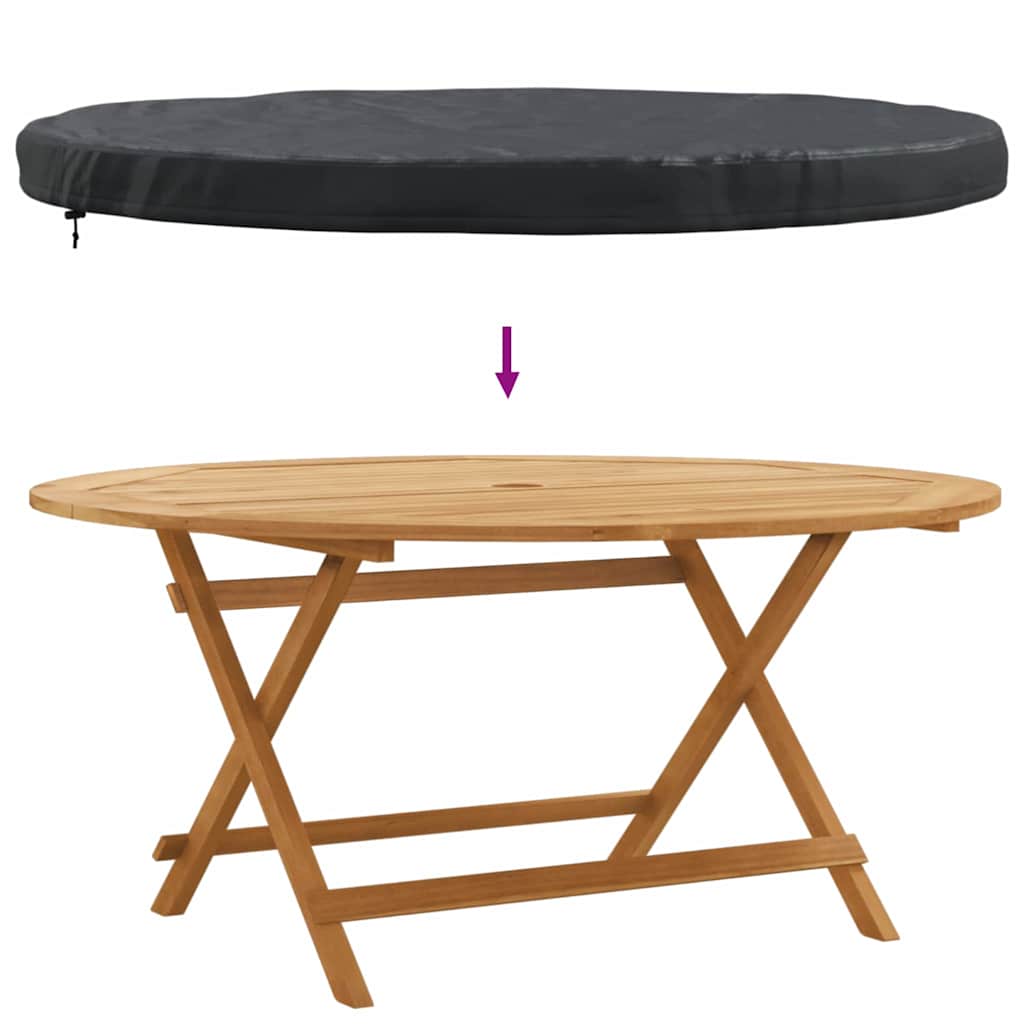 vidaXL Copertura per mobili da esterno 142 x 142 x 10 cm