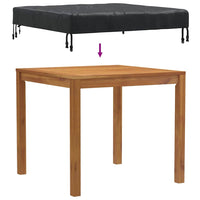 vidaXL Copertura per mobili da esterno 102 x 102 x 15 cm