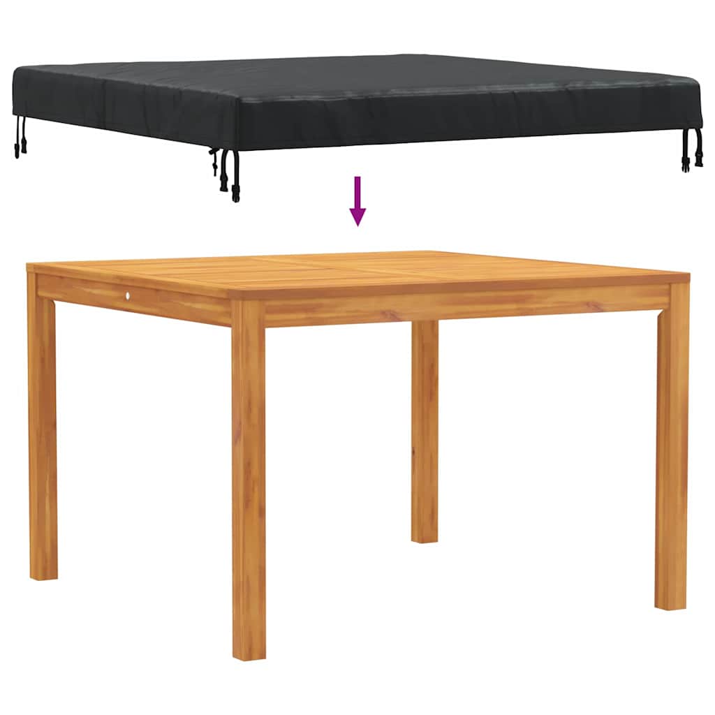 vidaXL Copertura per mobili da esterno 122 x 122 x 15 cm