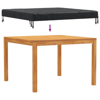 vidaXL Copertura per mobili da esterno 122 x 122 x 15 cm