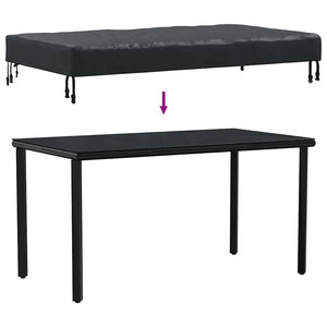 vidaXL Copertura per mobili da esterno 152 x 92 x 15 cm