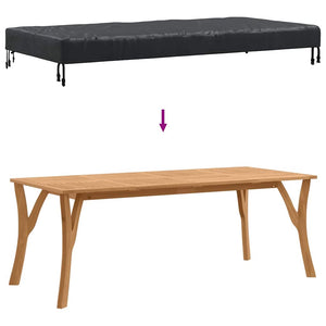 vidaXL Copertura per mobili da esterno 162 x 92 x 15 cm