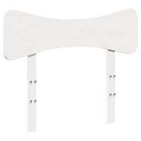 vidaXL Letto senza Materasso Bianco 90x190 cm in Legno Massello Pino