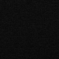 vidaXL Poltrona Divano Nero 60 cm Tessuto