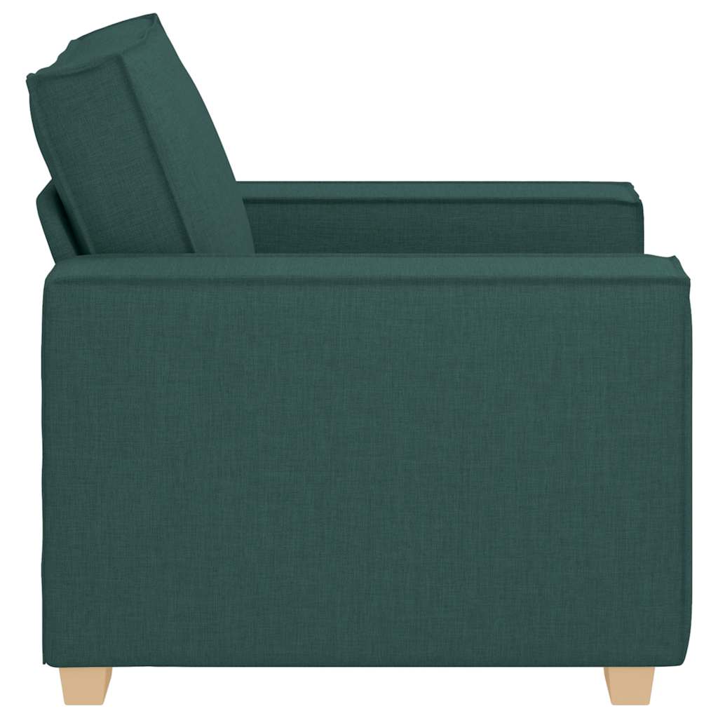 Poltrona Divano Verde Scuro 60 cm Tessuto
