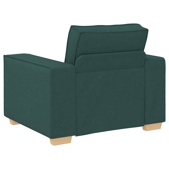 Poltrona Divano Verde Scuro 60 cm Tessuto