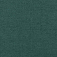 vidaXL Divano Divanetto Verde Scuro 140 cm in Tessuto