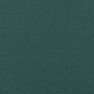 vidaXL Divano Divanetto Verde Scuro 140 cm in Tessuto