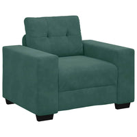 Divano Sedia Verde Scuro 60 cm Velluto 4105100