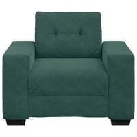 Divano Sedia Verde Scuro 60 cm Velluto 4105100
