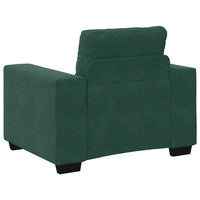 Divano Sedia Verde Scuro 60 cm Velluto