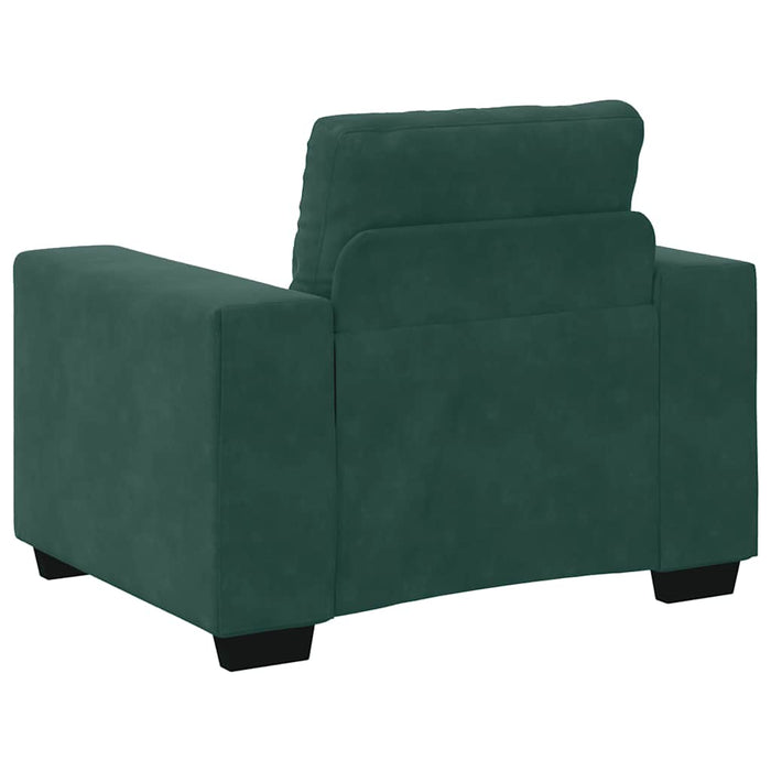 Divano Sedia Verde Scuro 60 cm Velluto 4105100