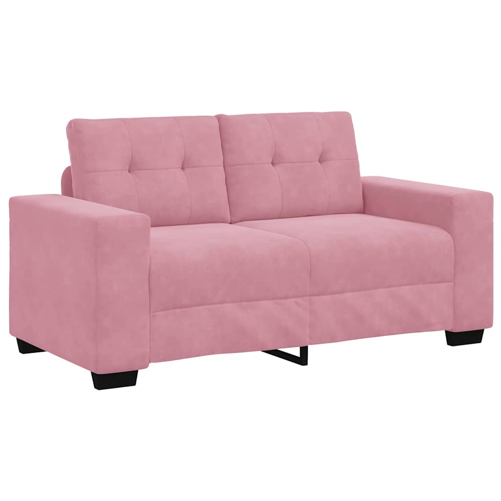 | Divano a due posti | con cuscino Rosa Velluto 4105113
