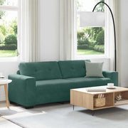 Divano con cuscino Verde scuro Velluto 4105136