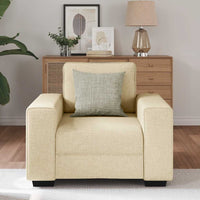 Poltrona Crema 60 cm in Tessuto 4105153