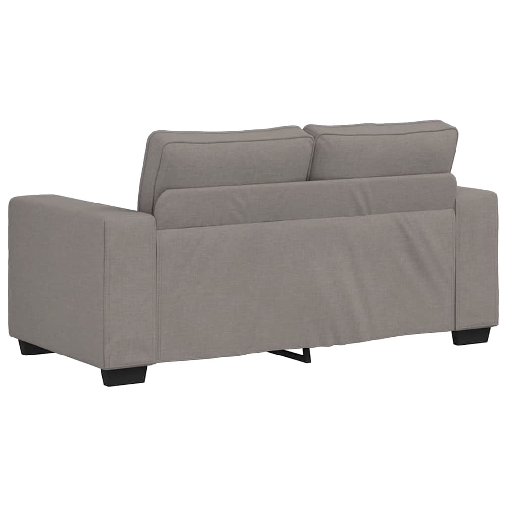 Divano a 2 Posti-Sofa 2 Posti Tortora 120 cm in Tessuto 696384
