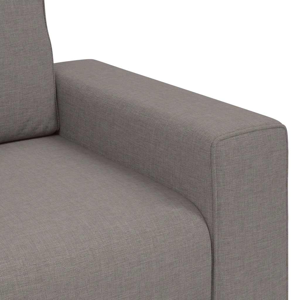 Divano a 2 Posti-Sofa 2 Posti Tortora 120 cm in Tessuto 696384