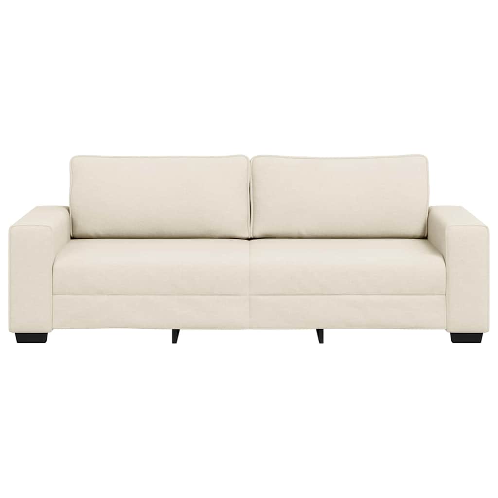 vidaXL Divano a 3 Posti 180 cm in Lino