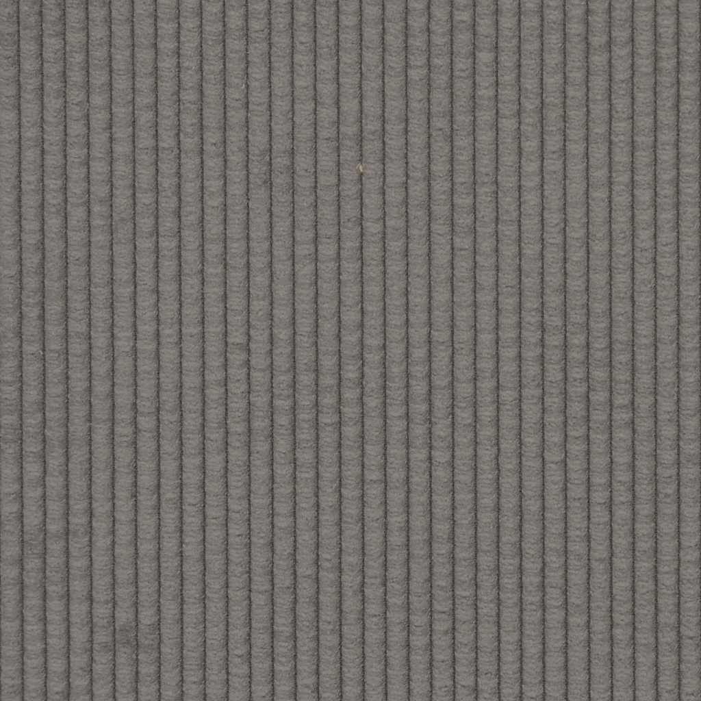 vidaXL Divano Divanetto Grigio Chiaro 120cm Tessuto di Velluto a Coste