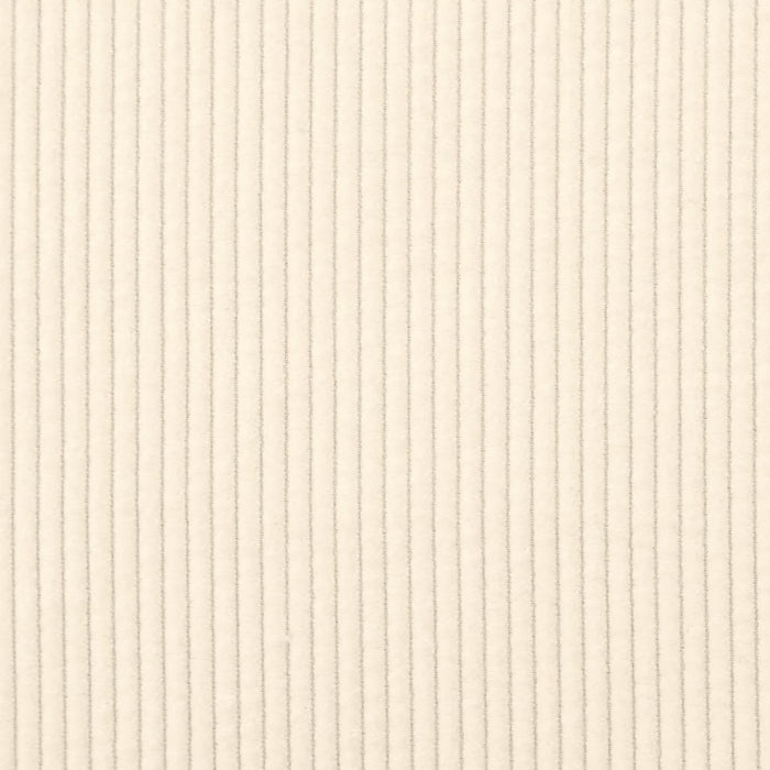 vidaXL Divano Divanetto Crema 140 cm Tessuto di Velluto a Coste