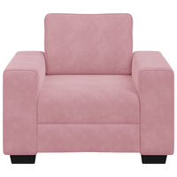 Divano Sedia Rosa 60 cm Velluto 4105250