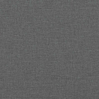 vidaXL Poltrona Grigio Scuro 60 cm in Tessuto