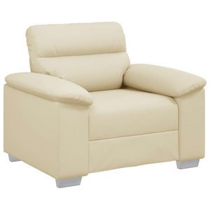 Poltrona Crema 60 cm in Similpelle 4105327