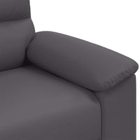 Poltrona Grigia 60 cm in Similpelle 4105328