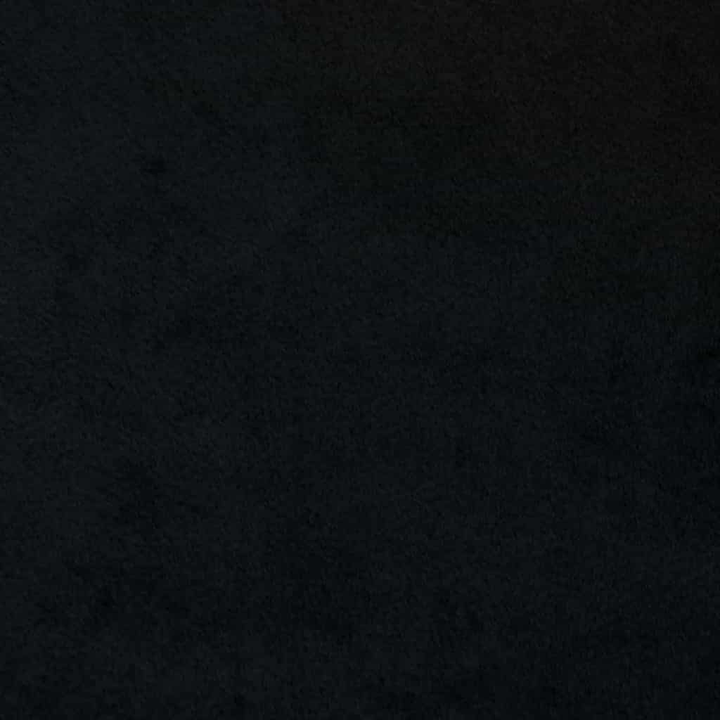 Tende con tende 2 pcs Nero 140 x 175 cm Velluto 4107164