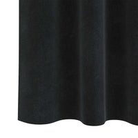 Tende con tende 2 pcs Nero 140 x 225 cm Velluto 4107170