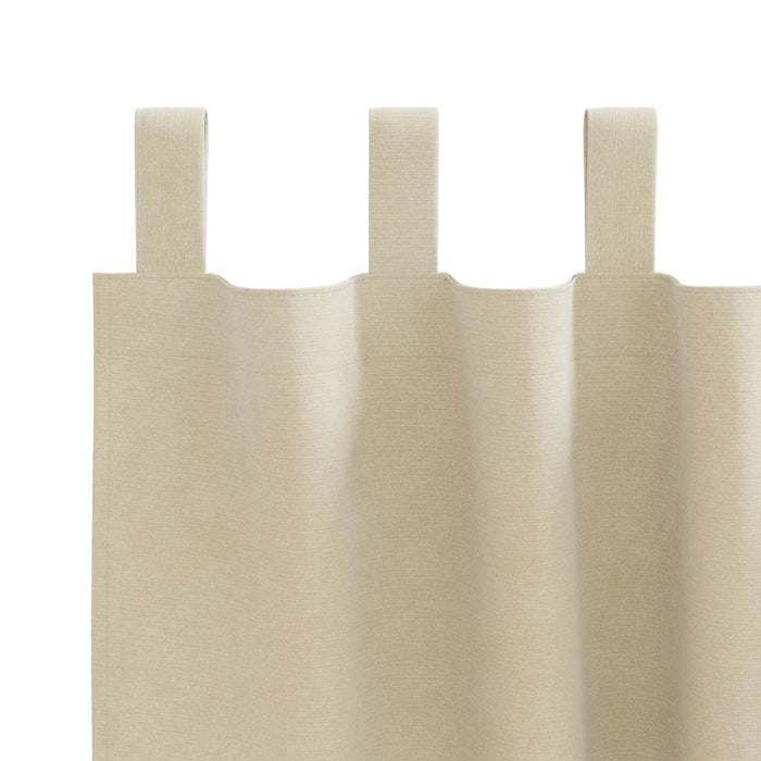 Tende con tende 2 pcs Crema 140 x 225 cm Velluto 4107190
