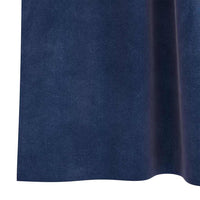 Tende con tende 2 pcs Blu scuro 140 x 245 cm Velluto 4107206