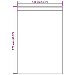 Tende oscuranti 2 pcs Grigio scuro 140 x 175 cm Velluto 4107229