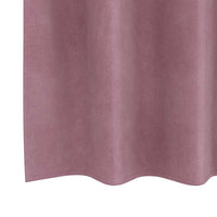 Tende con tende 2 pcs Rosa scuro 140 x 245 cm Velluto 4107241