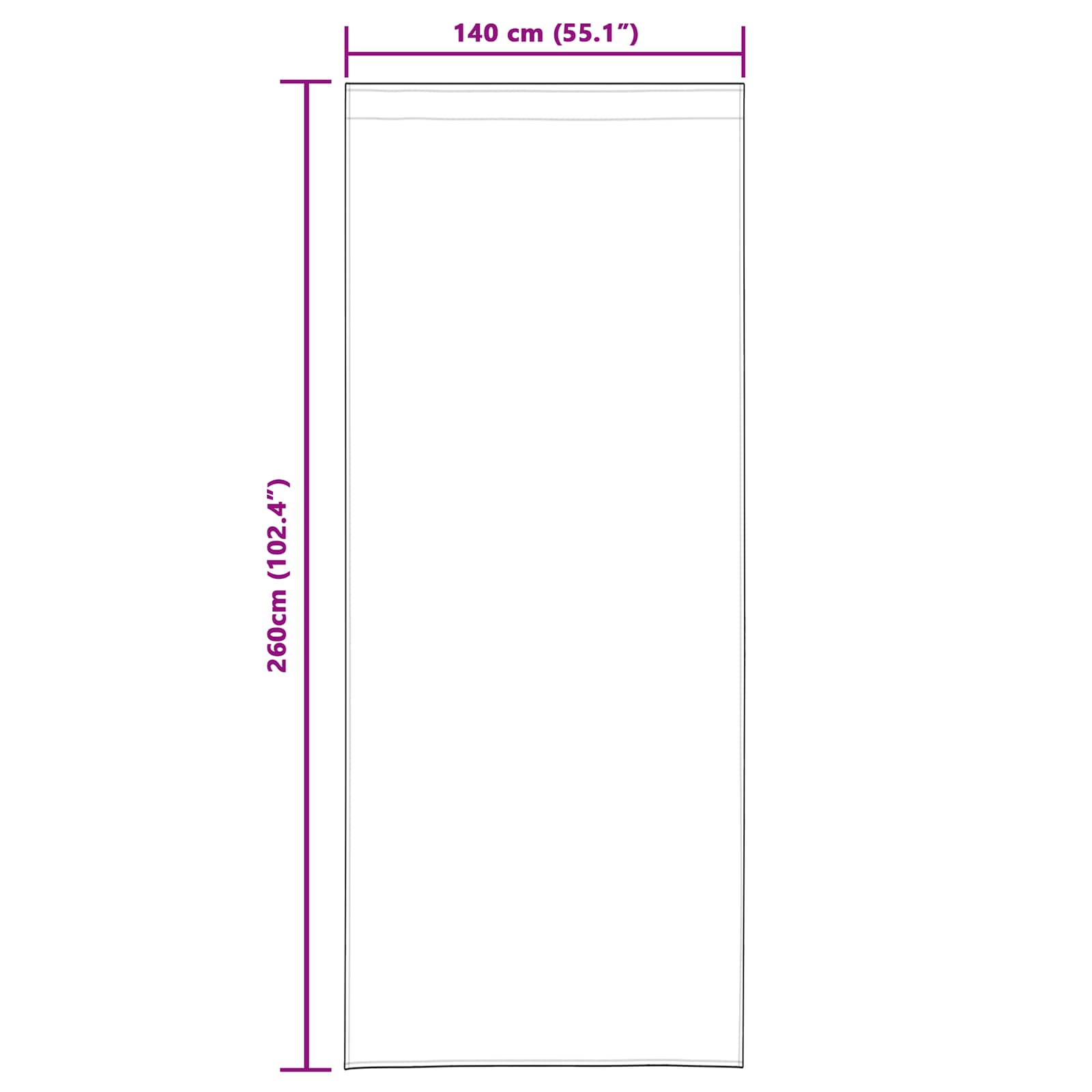Tende oscuranti 2 pcs Grigio chiaro 140 x 260 cm Velluto 4107262