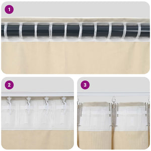 Tende con tende 2 pcs giallo senape 140 x 260 cm Velluto 4107277