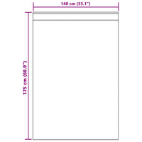 Tende oscuranti 2 pcs Grigio chiaro 140 x 175 cm Velluto 4107289