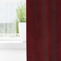 Tende oscuranti 2 pcs Rosso Vino 140 x 245 cm Velluto 4107311