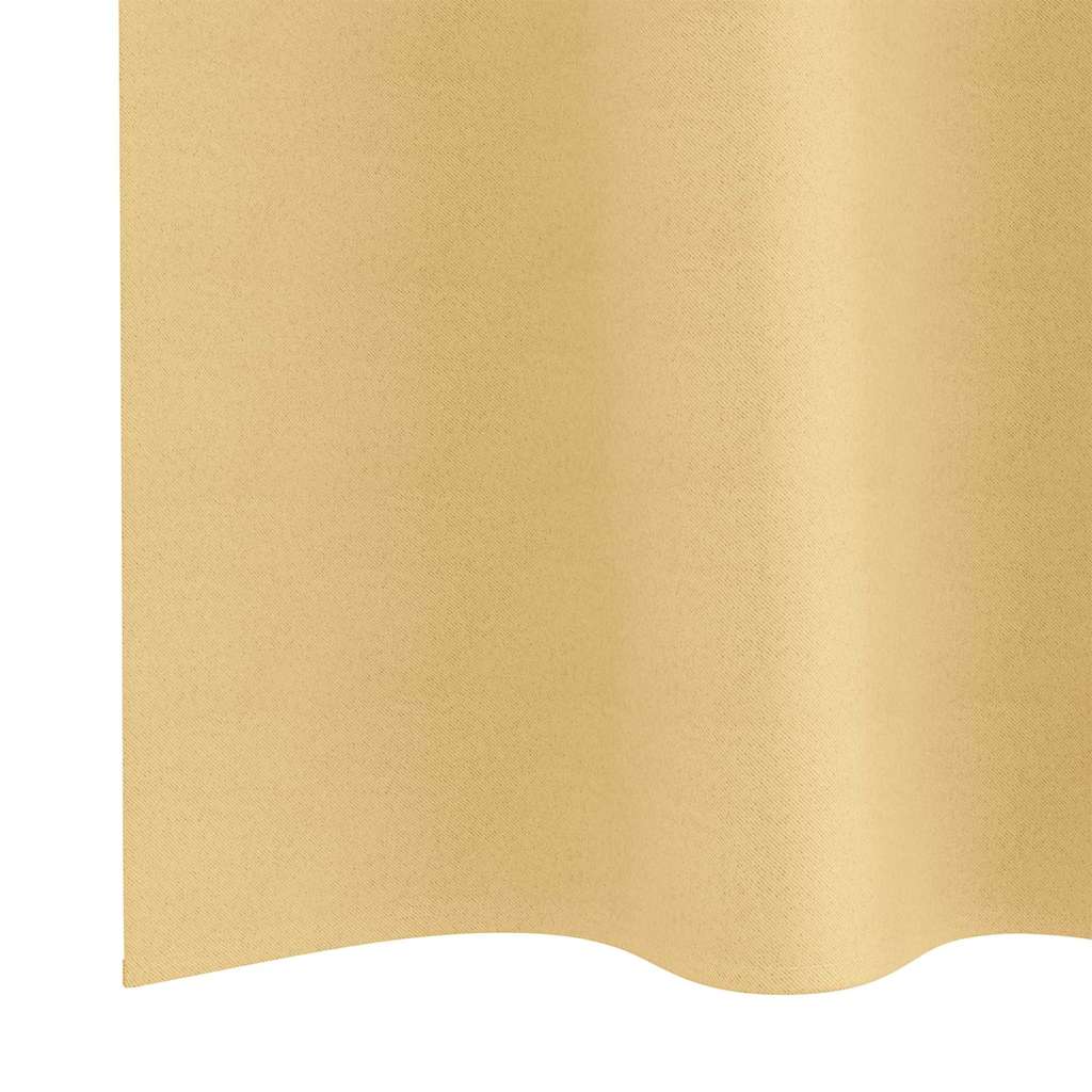 Tende oscuranti con tende Beige Poliestere 4107316