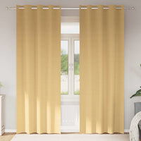 Tende oscuranti con tende Beige Poliestere 4107316