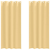 Tende oscuranti con tende Beige Poliestere 4107316