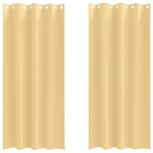 Tende oscuranti con tende Beige Poliestere 4107316