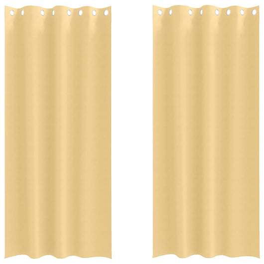 Tende oscuranti con tende Beige Poliestere 4107316