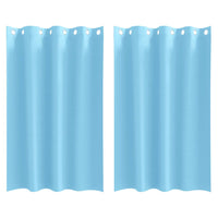 Tende oscuranti con tende Blu Chiaro Poliestere 4107324